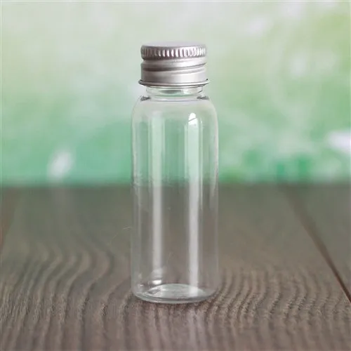 1 oz Clear PET Bullet Bottle with 20-410 Neck