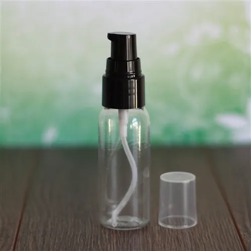 1 oz Clear PET Bullet Bottle with 20-410 Neck