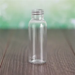 1 oz Clear PET Bullet Bottle with 20-410 Neck