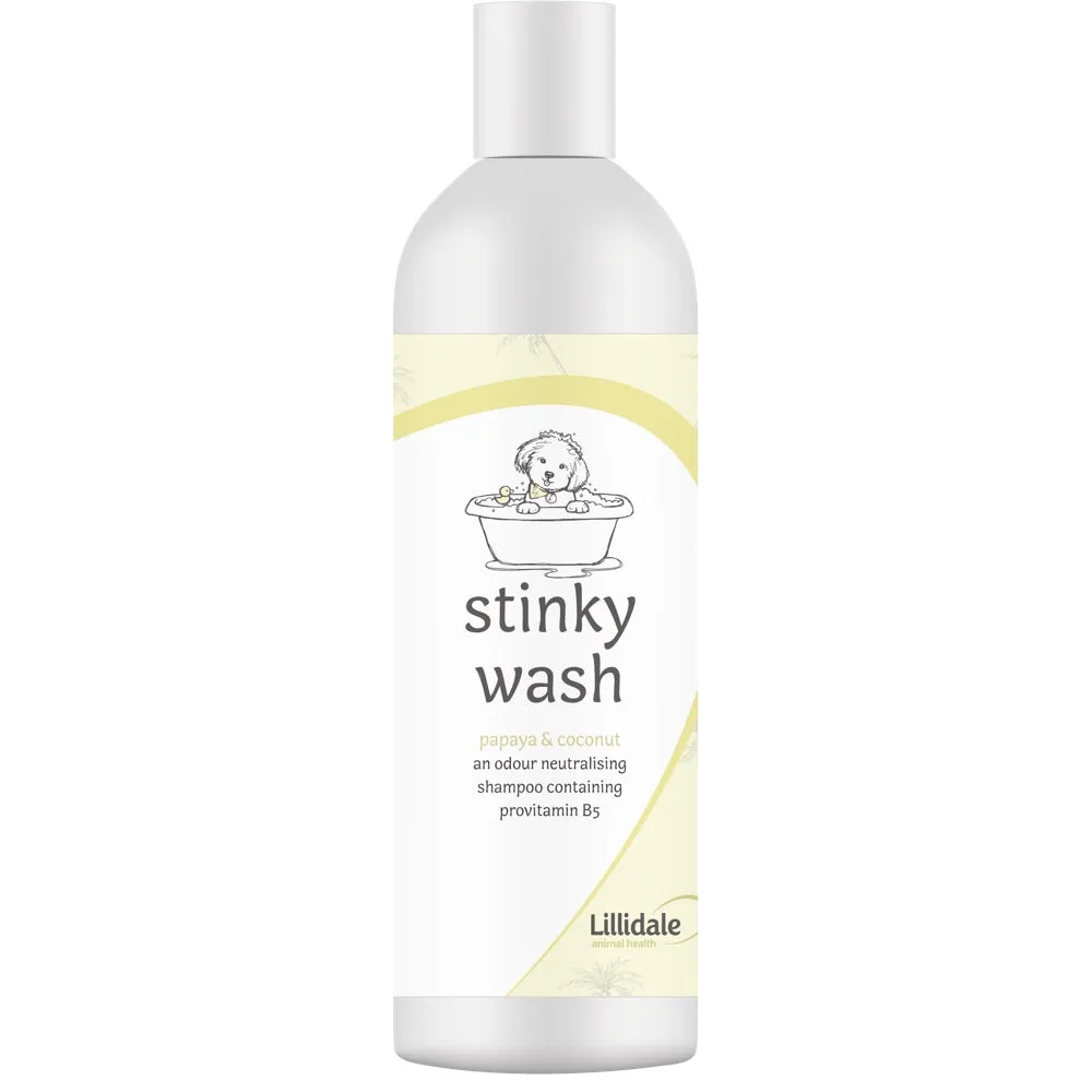 10% OFF (Exp Mar 25): Lillidale Stinky Wash Dog Shampoo (Papaya & Coconut) 250ml