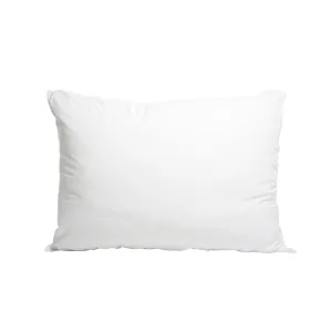 100% Cotton Pillow Cover with 800g Poly Fill – Hypoallergenic, Antibacterial, and Cooling Technology