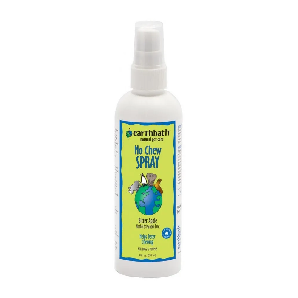 20% OFF: Earthbath No Chew Bitter Apple Spray for Dogs 237ml