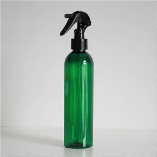 8 oz Green PET Bullet Bottle with 24-410 Neck