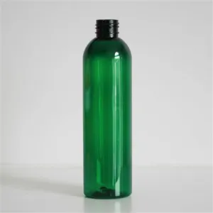 8 oz Green PET Bullet Bottle with 24-410 Neck