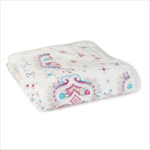 Aden   Anais Dream Blanket in Flower Child And Kaleidoscope