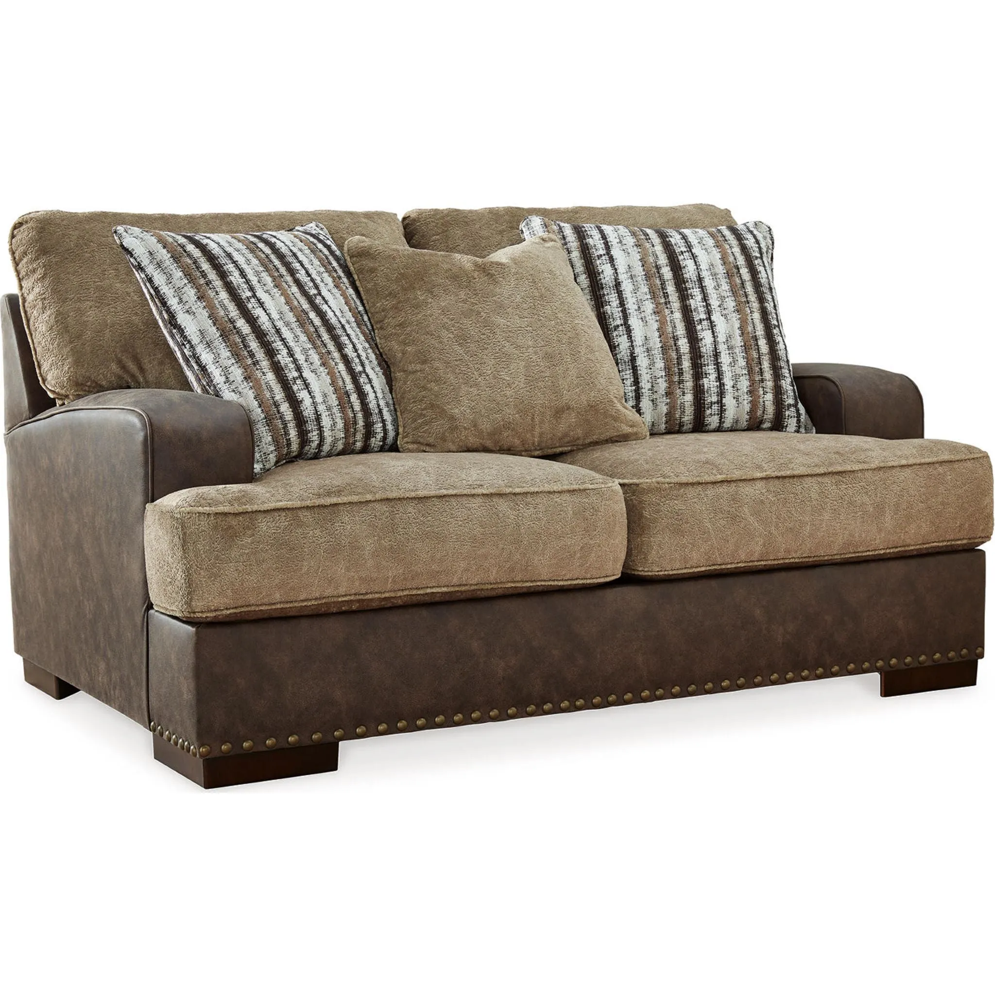 Alesbury Loveseat - Chocolate