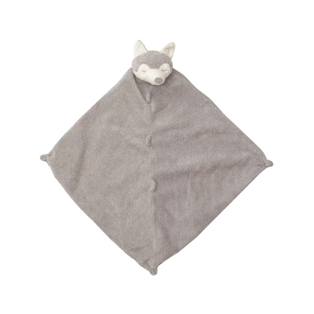 Angel Dear Lovie Blankets - Grey Husky