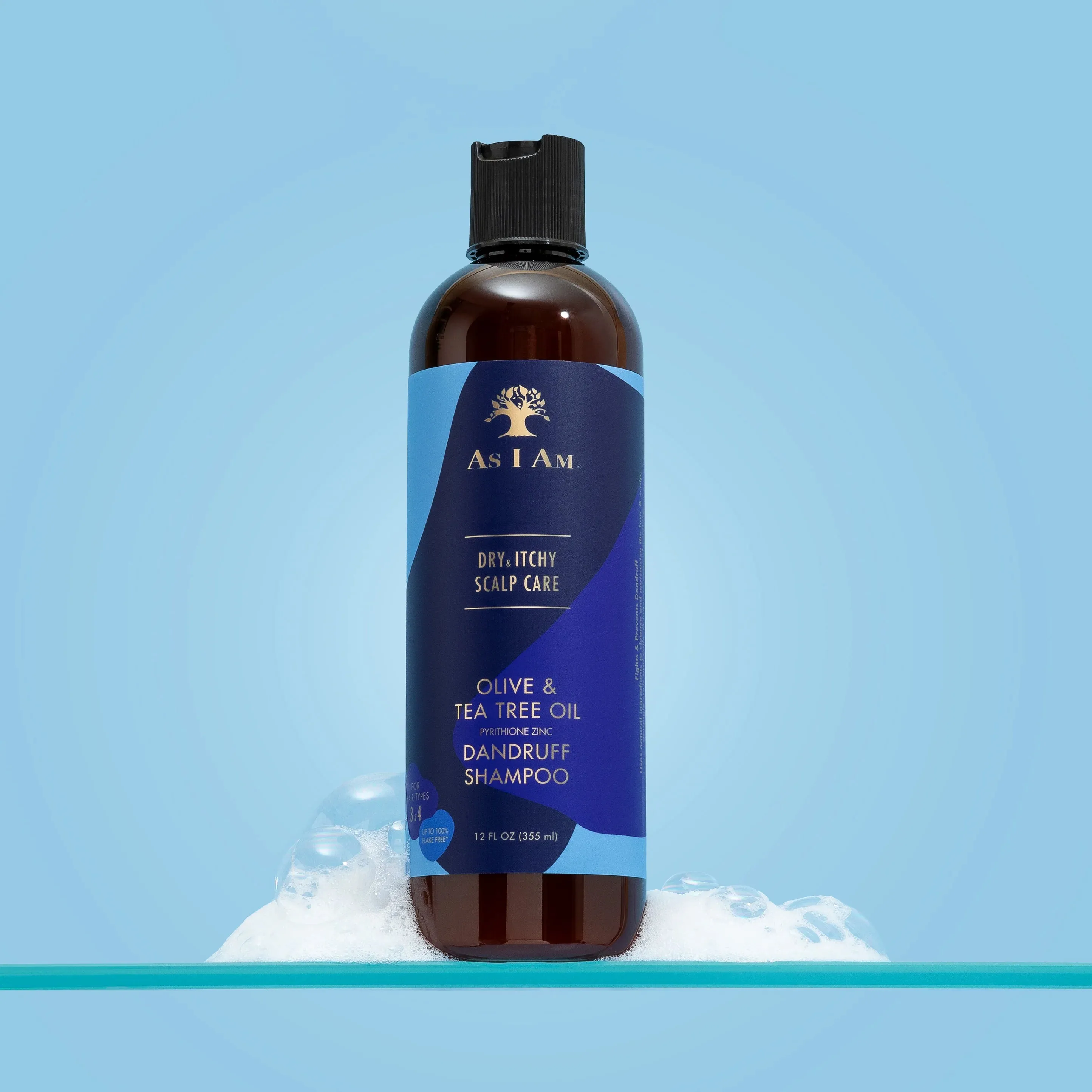 As I Am Dry & Itchy Scalp Care Olive & Tea Tree Oil Dandruff Shampoo 12oz