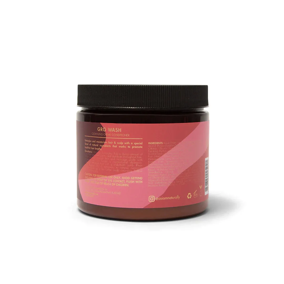 As I Am Long & Luxe Pomegranate & Passion Fruit GroWash 16oz