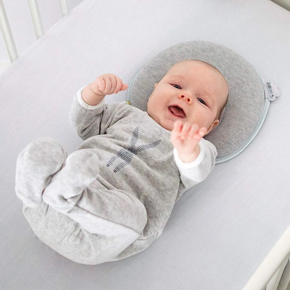 BabyMoov Lovenest Plus Baby Pillow (0-6 Months) - Fresh Mosiac