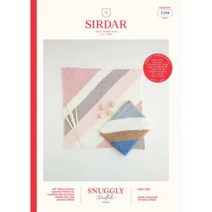 Blankets in Sirdar Snuggly Snowflake Chunky