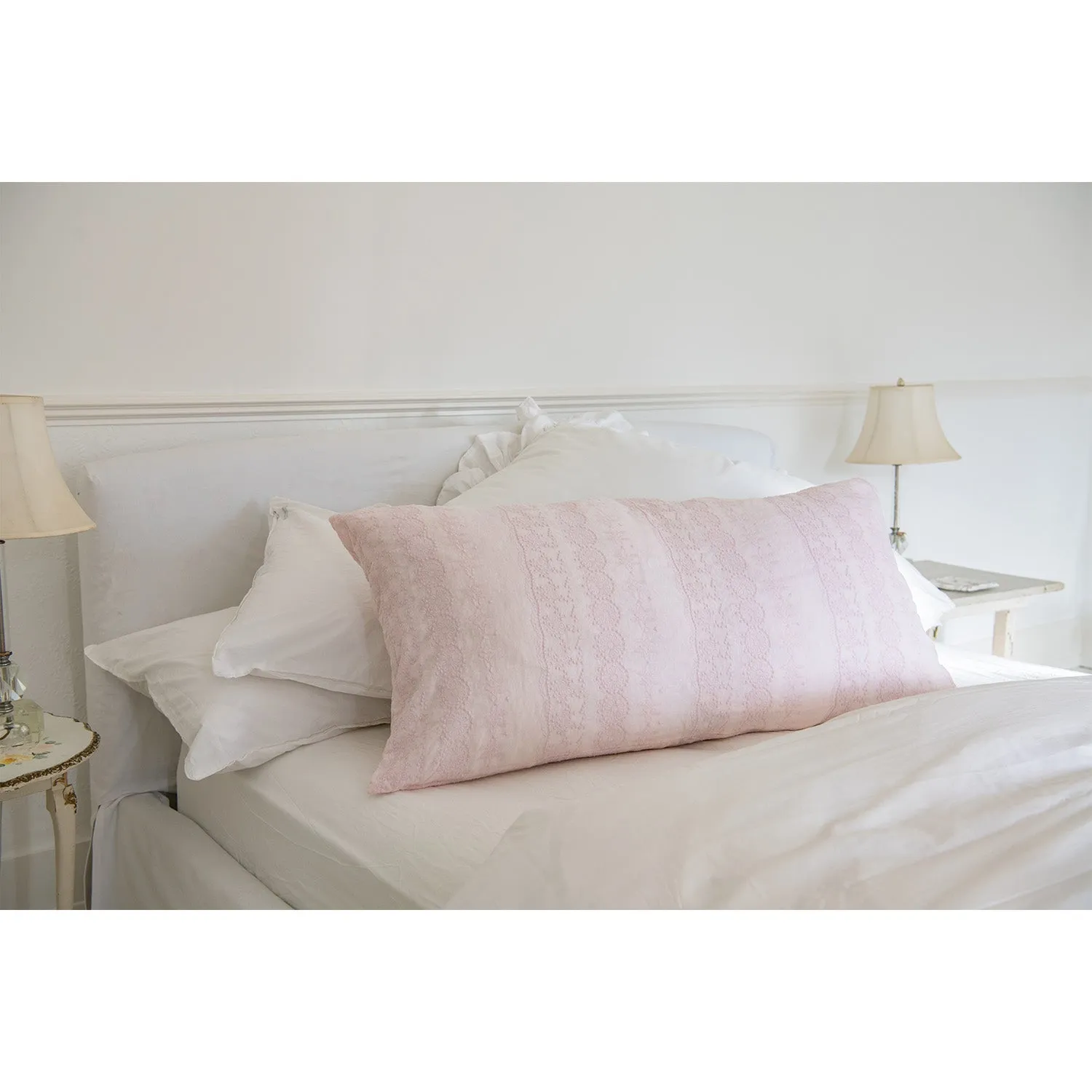 Boho Overdye Pink Body Pillow Pillow - 20"x40"