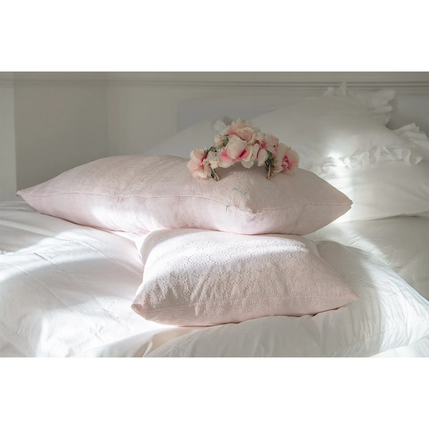 Boho Overdye Pink Body Pillow Pillow - 20"x40"