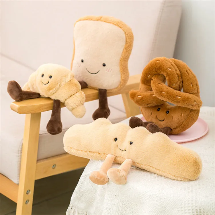 Breakfast Plush Cushion | Toast Bread