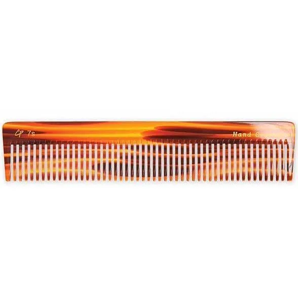 C7- 7 Inch Hand Crafted Tortoise Comb