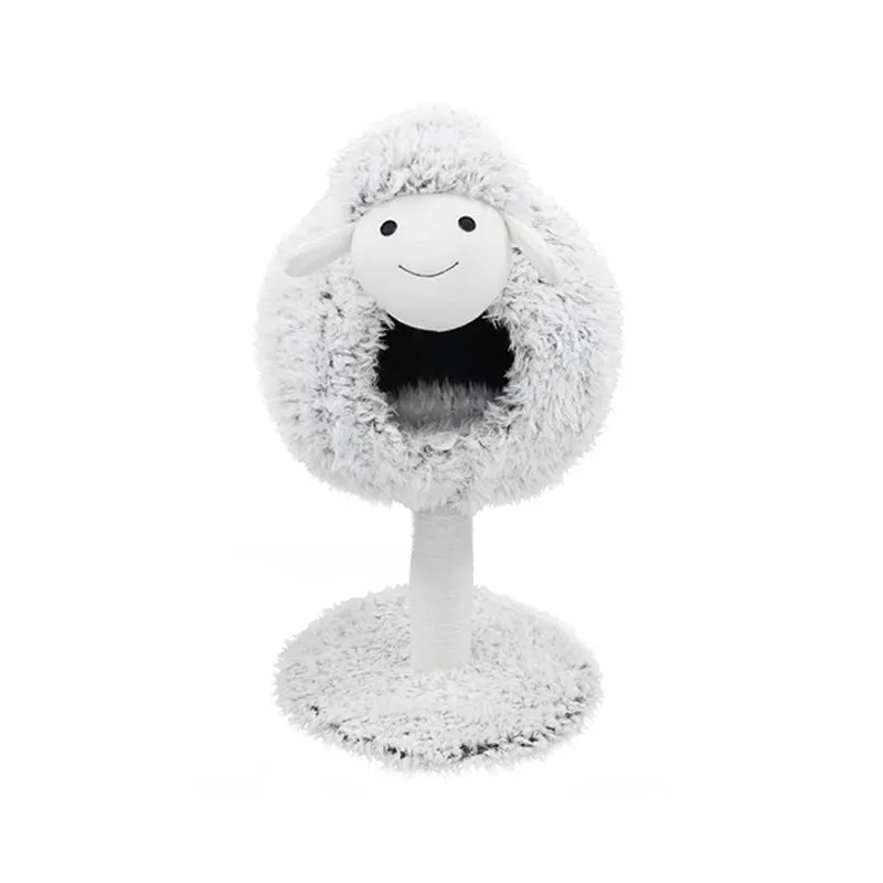 Cat Tree Tunnel Play Tree House-Sheep