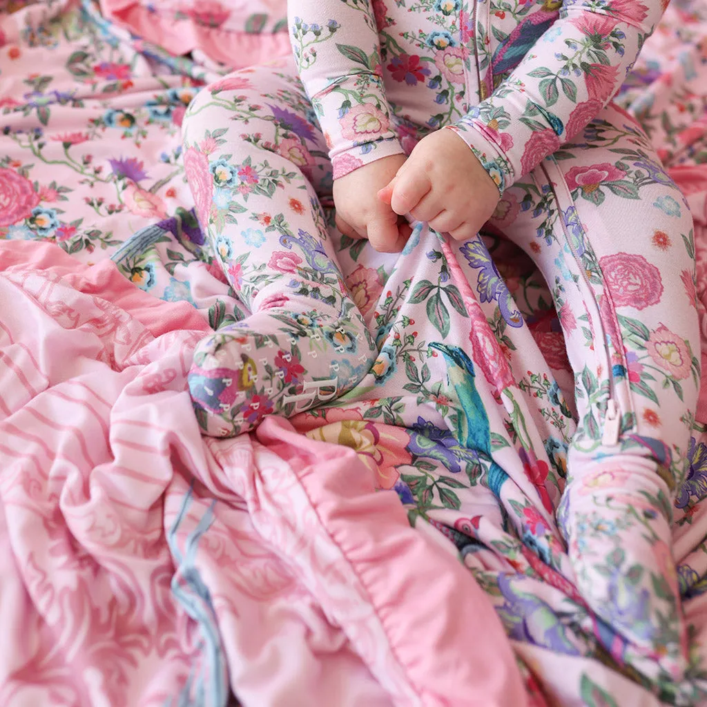 Christine Ruffled Luxe Patoo® Blanket