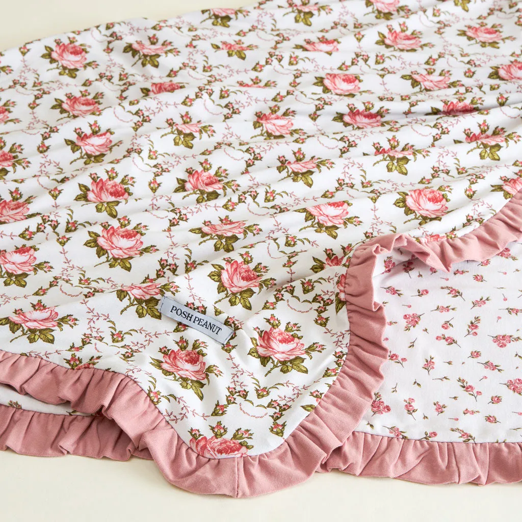 Claudia & Calais Ruffled Luxette Patoo® Blanket