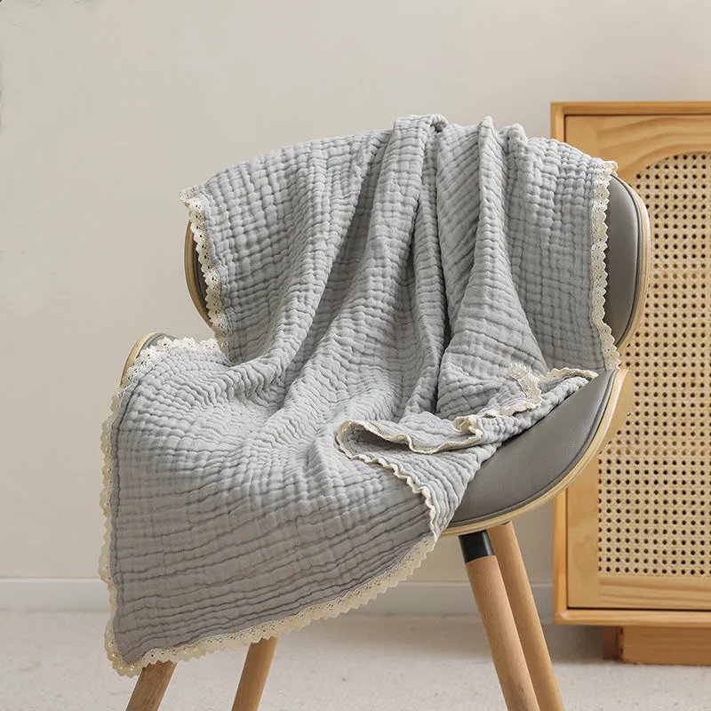 Cotton Gauze Muslin Baby Blanket