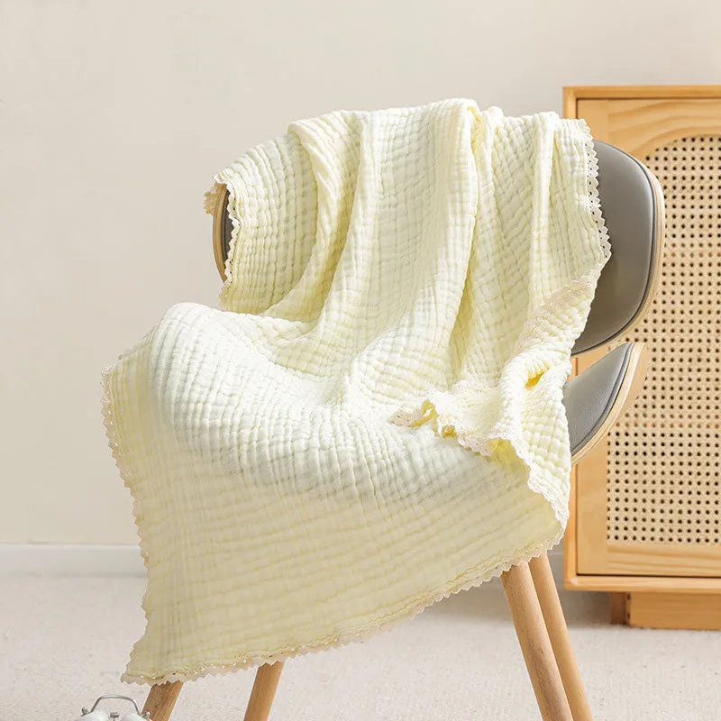 Cotton Gauze Muslin Baby Blanket