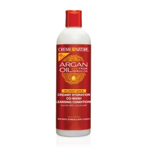 Creme of Nature Argan Oil from Morocco Creamy Hydration Co-Wash Cleansing Conditioner 12oz