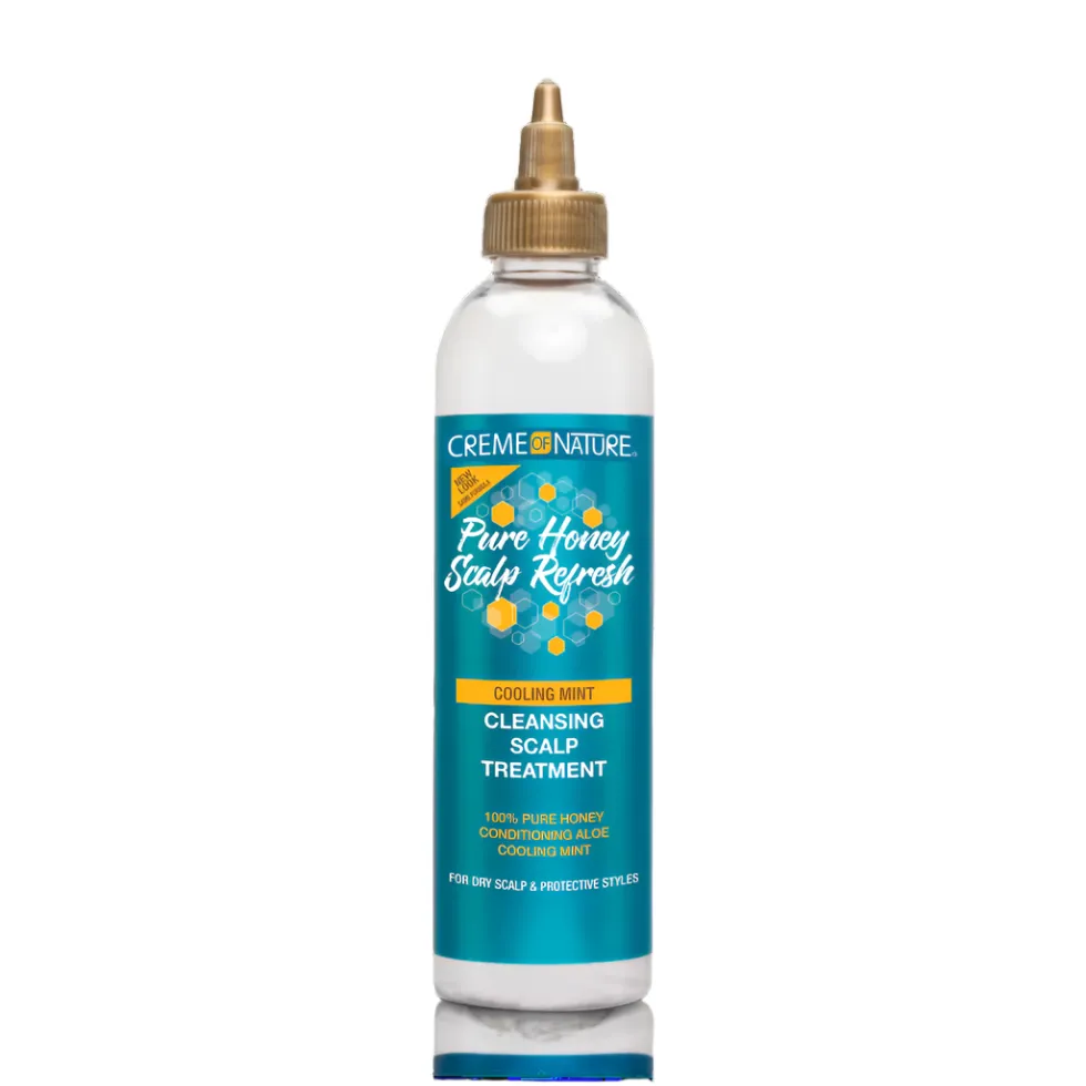 Creme of Nature Pure Honey Scalp Refresh Cleansing Scalp Treatment 8oz