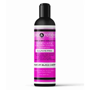 Curls & Potions Chebe Scalp & Length Retention Shampoo 8oz