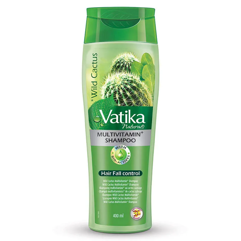 Dabur Vatika Naturals Cactus Multi Vitamin Shampoo 400ml