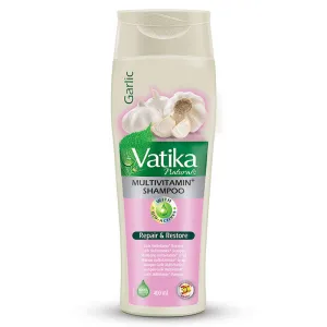 Dabur Vatika Naturals Garlic Multi Vitamin  Shampoo 400ml
