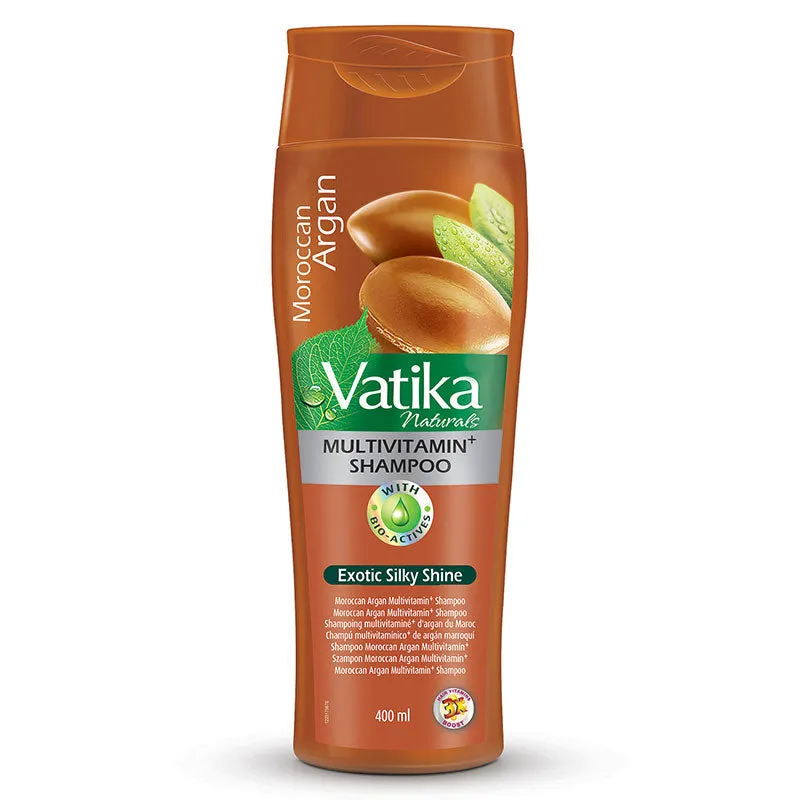 Dabur Vatika Naturals Moroccan Argan Multi Vitamin  Shampoo 400ml
