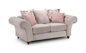 Duchess Chesterfield Sofa - Beige 2 Seater