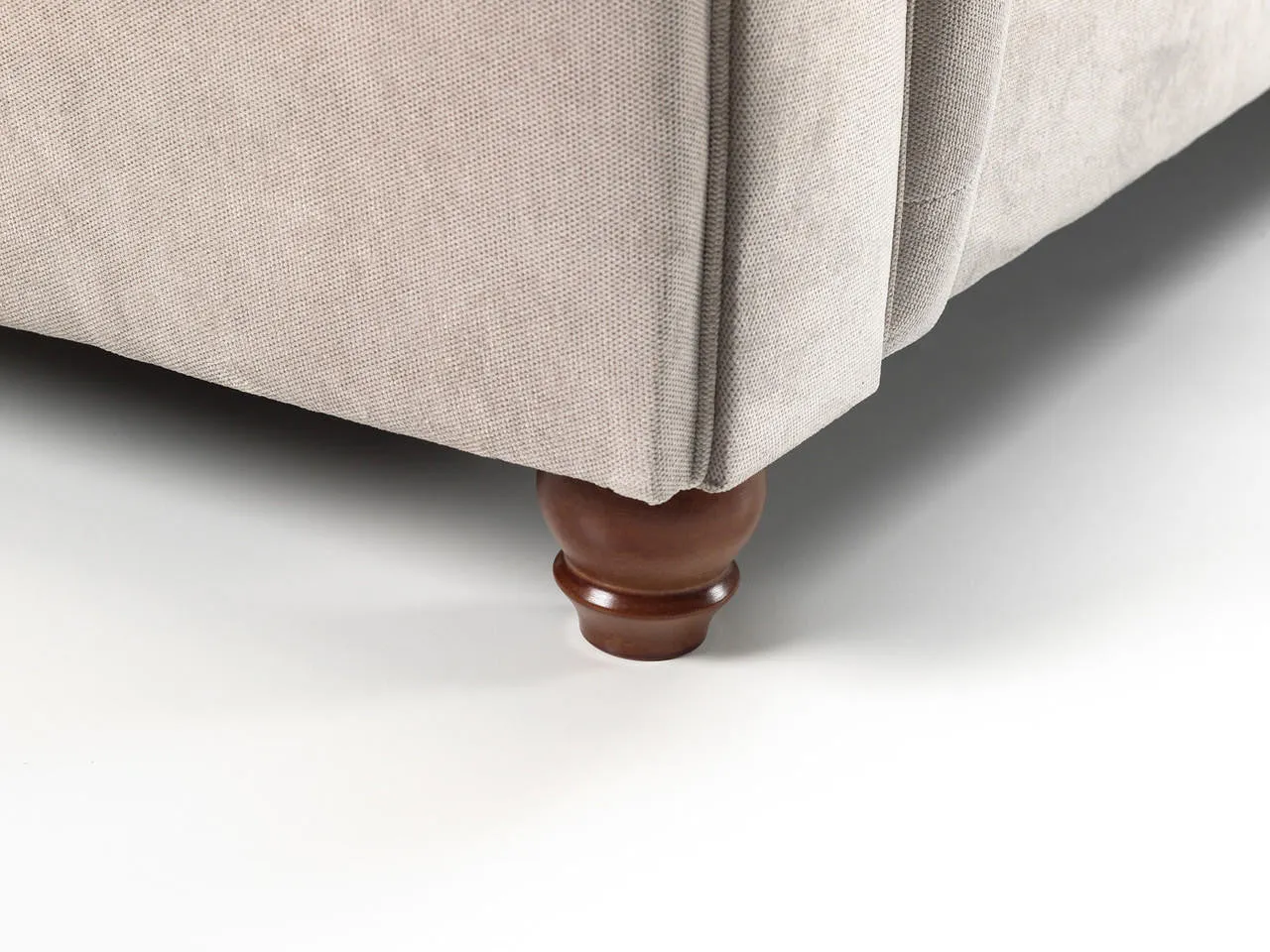 Duchess Chesterfield Sofa - Beige 2 Seater