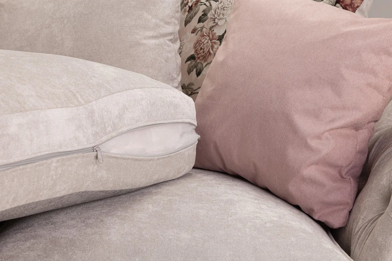 Duchess Chesterfield Sofa - Beige 2 Seater