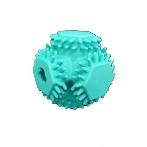 Durable Dog Spikey Chew Treat Toy - Green