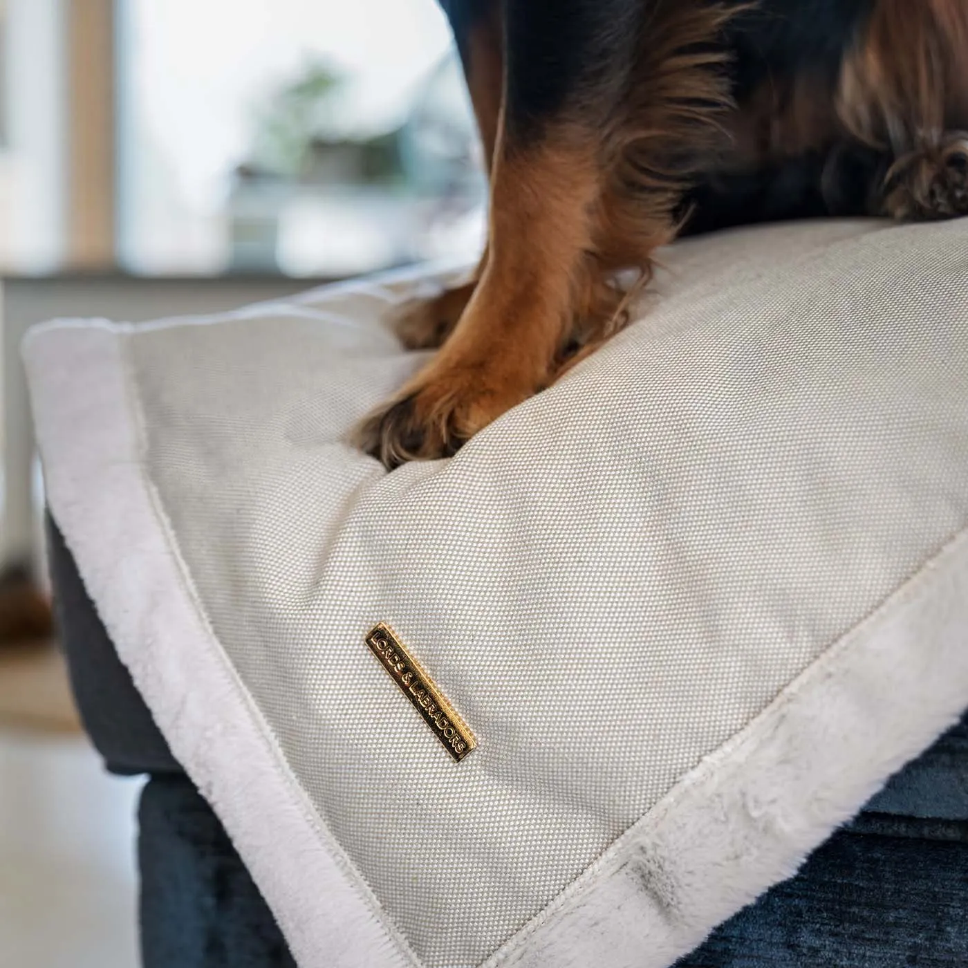 Essentials Twill Blanket in Linen by Lords & Labradors