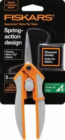 Fiskars Micro-Tip Easy Action Scissors No. 5