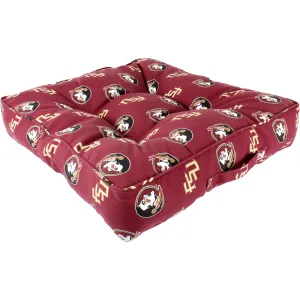 Florida State Seminoles Floor Pillow or Pet Bed, 24" x 24" Square