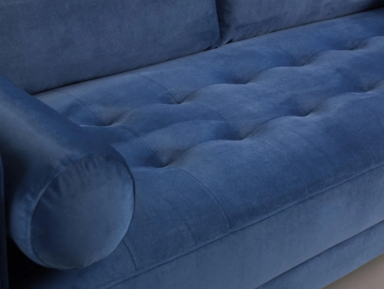 Fuji Sofa - Plush Blue 3 2 Set