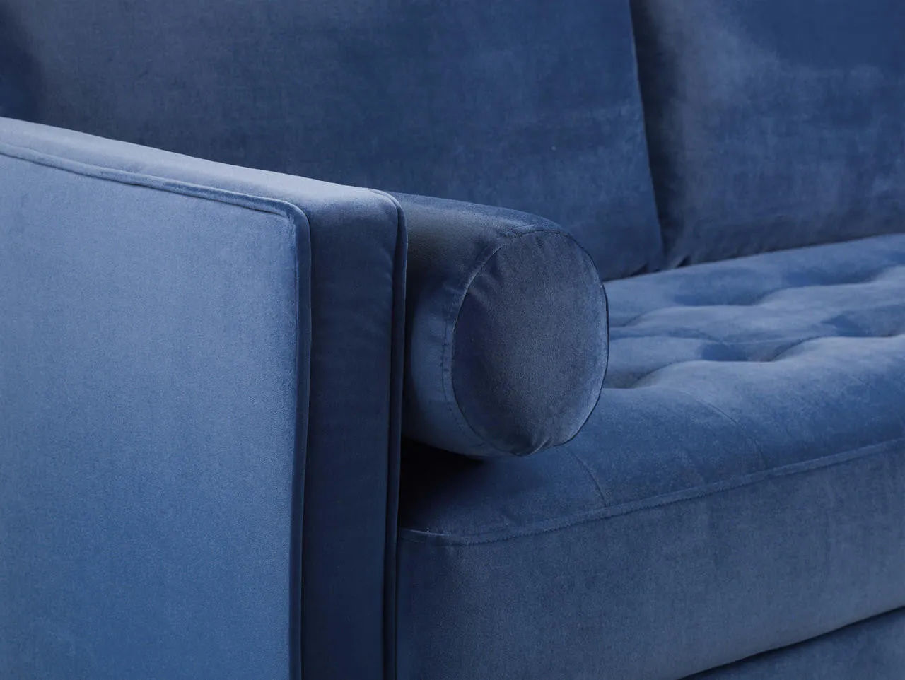 Fuji Sofa - Plush Blue 3 2 Set