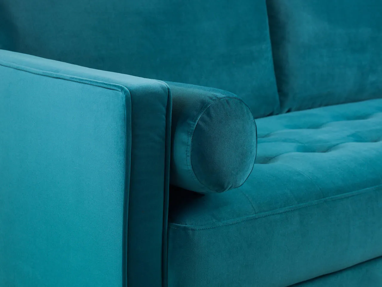 Fuji Sofa - Plush Teal Armchair