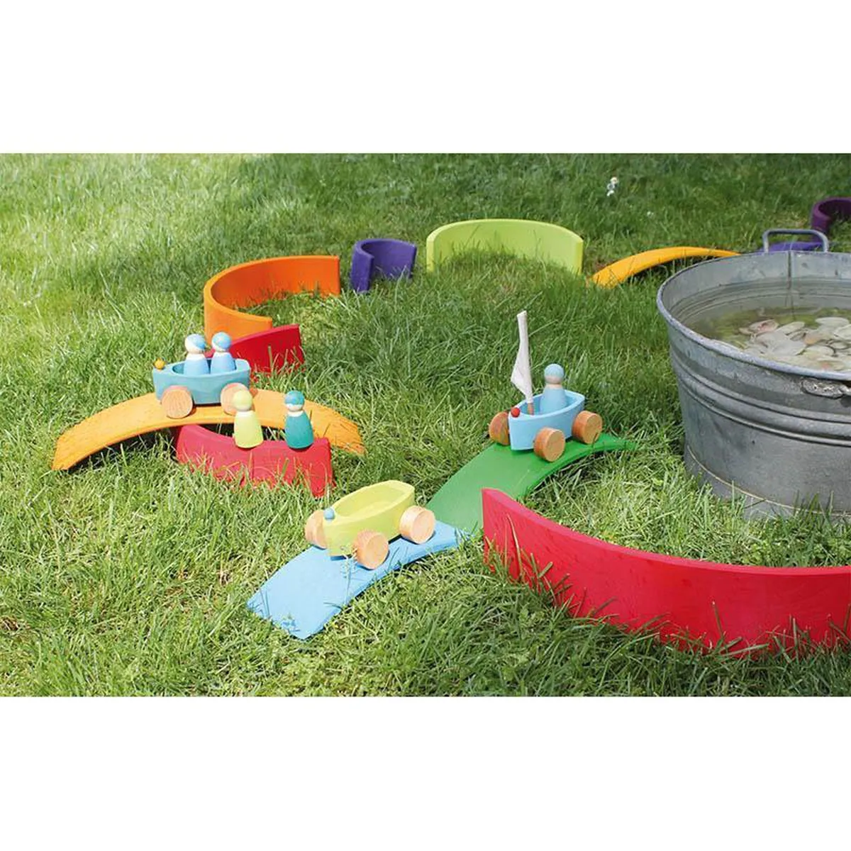 Grimm's rainbow bridge multi coloured