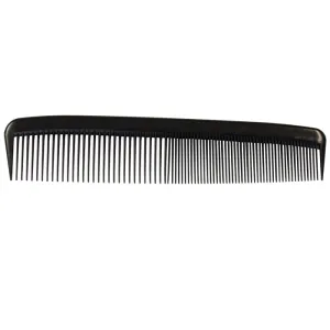Hair Comb Black, 7 inch Length Economy