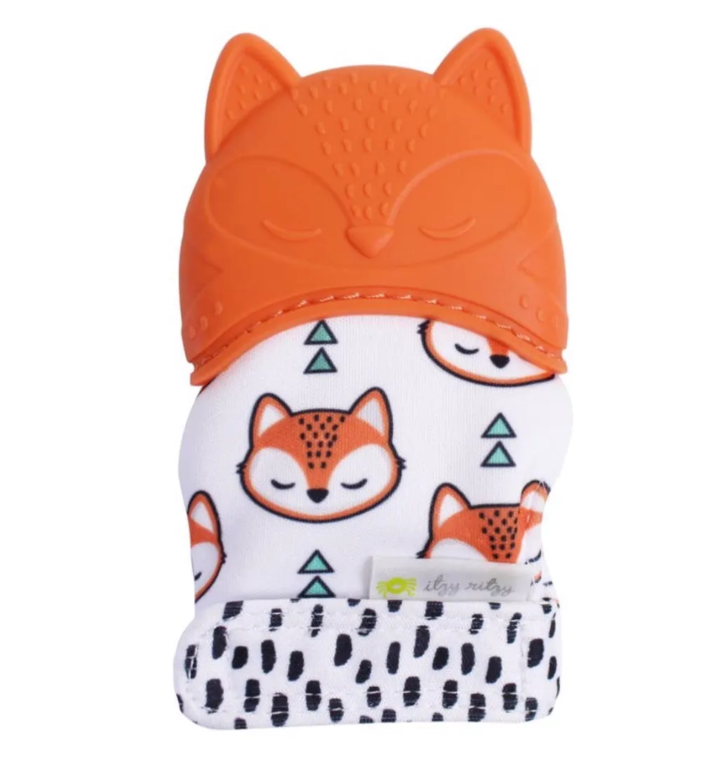 Itzy Mitt™ Teething Mitts - Fox