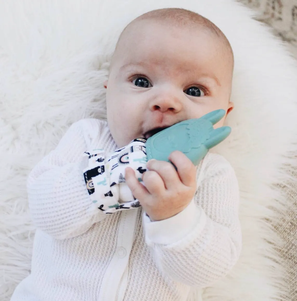 Itzy Mitt™ Teething Mitts - Fox