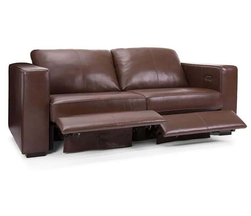 James Power Reclining Sofa - Leather - Custom
