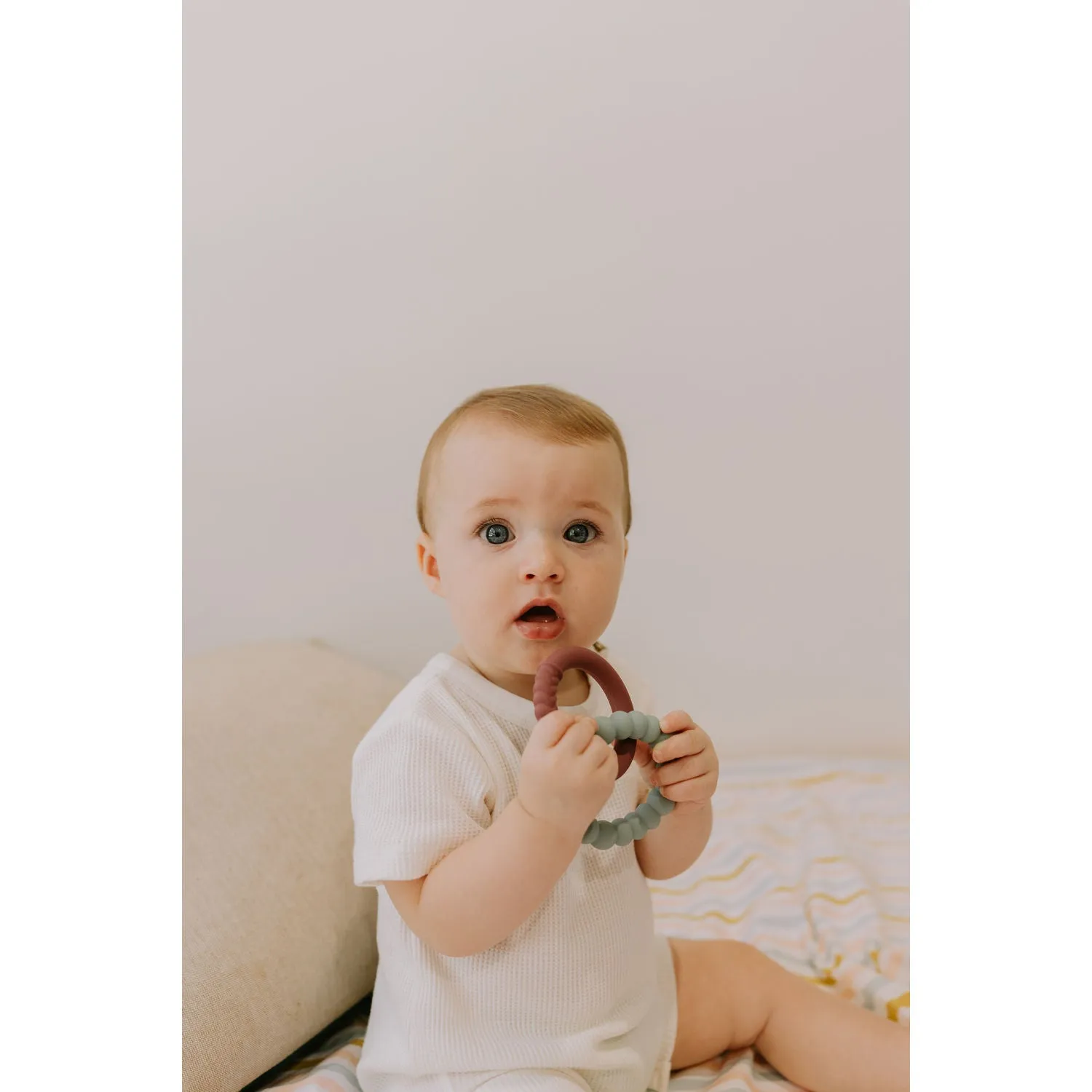 Jellystone Designs Sunshine Teether - Berry And Sage