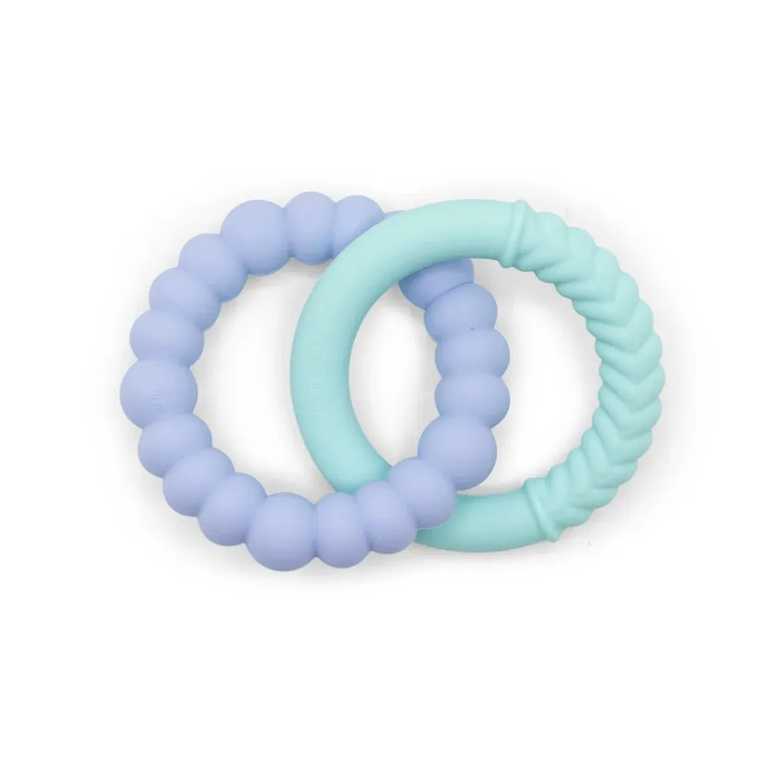 Jellystone Sunshine Teether - Soft Mint and Soft Blue