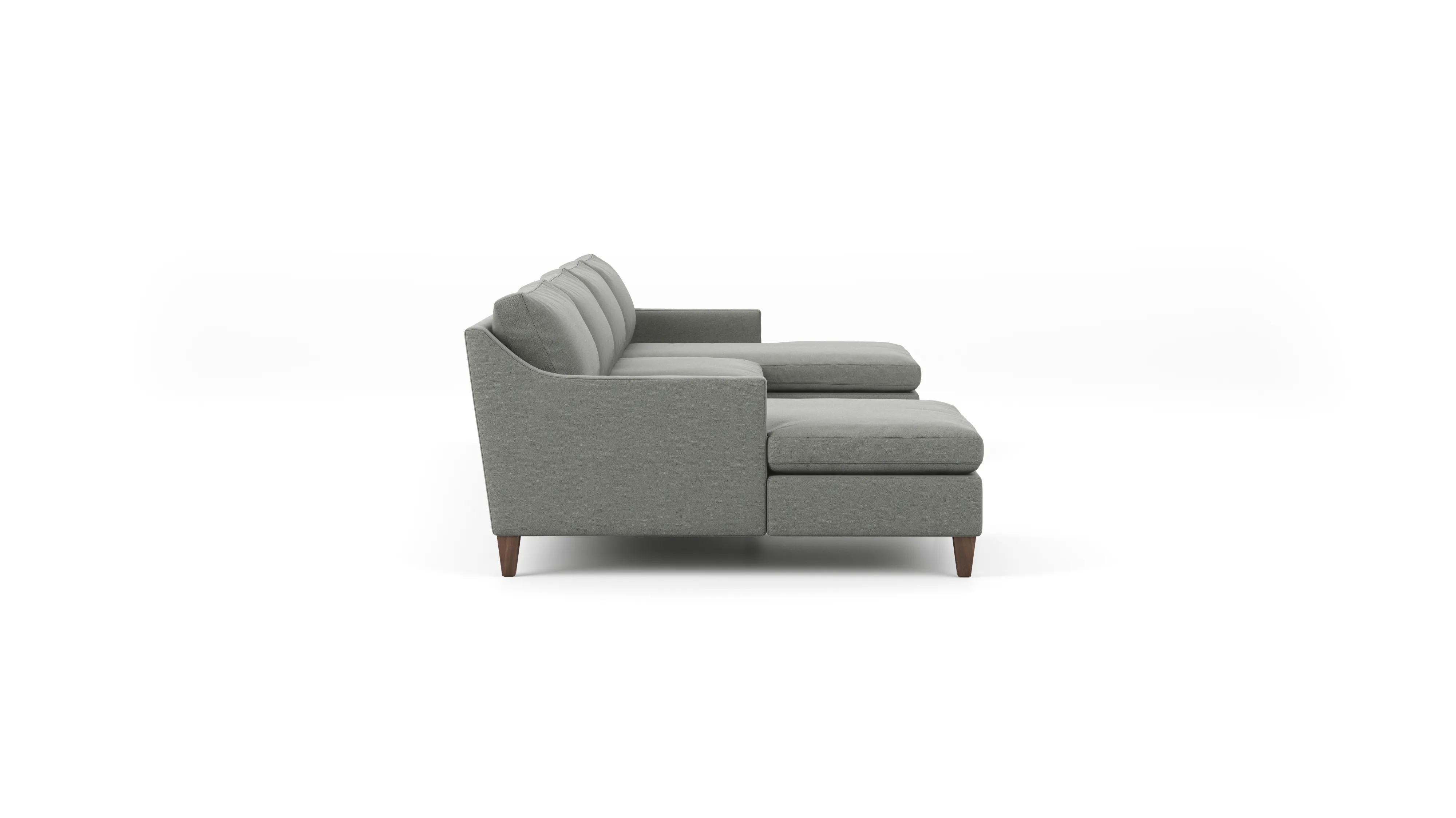 Johnny Homemaker Double Chaise Sectional
