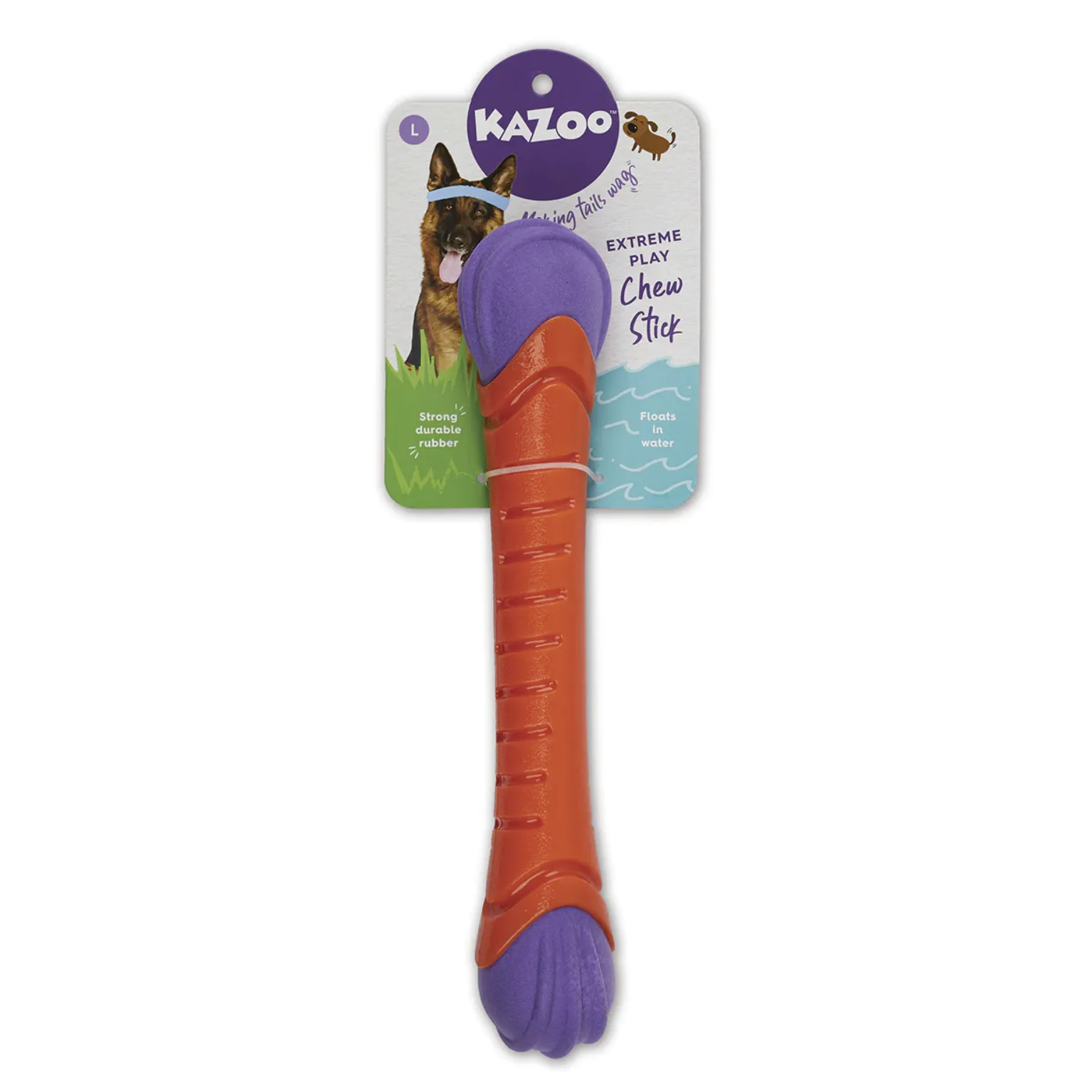 Kazoo Dog Toy Extreme Play Chew Stick