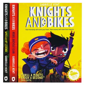 Knights & Bikes Series by Gabrielle Kent: 3 Books Collection Set - Ages 7-9 - Paperback